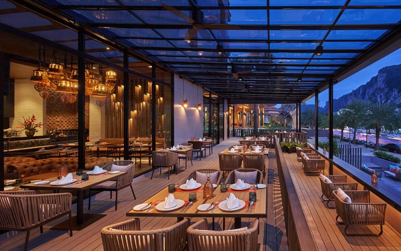 Savor Thai and International Flavors at Our Ao Nang Restaurant