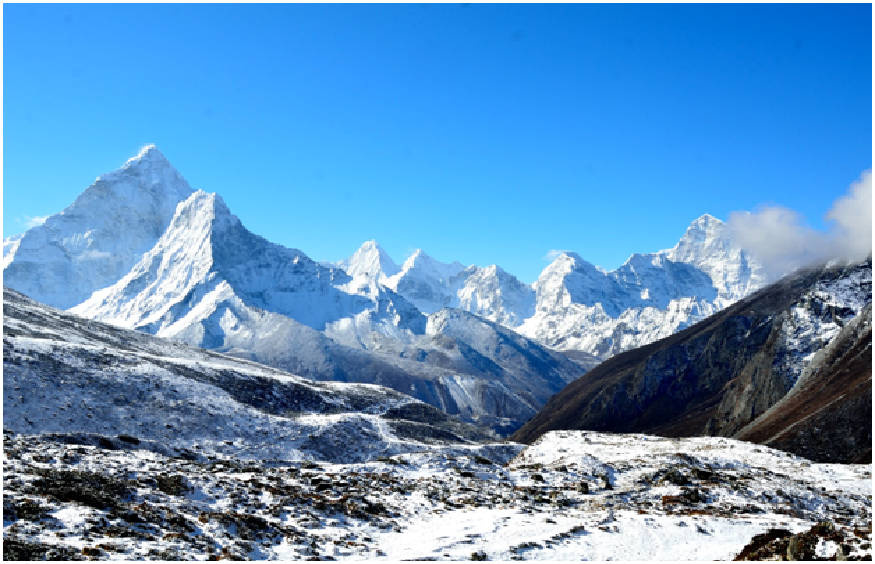 Trekking in Everest Region, Nepal.