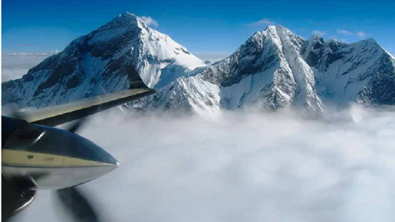 Himalayas from the Sky